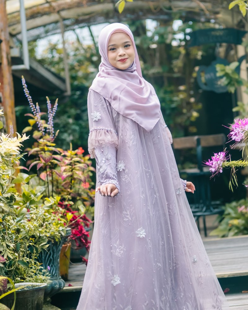 Zafira Lavender Dress
