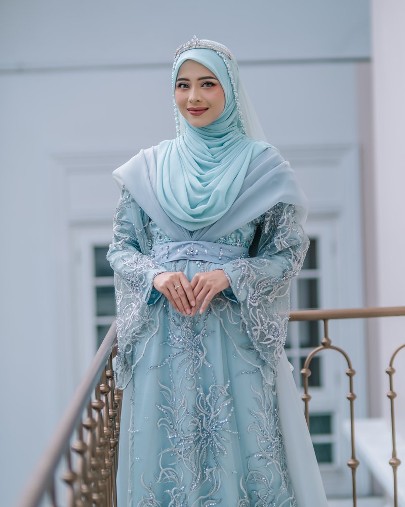 Dress Lengan Abaya