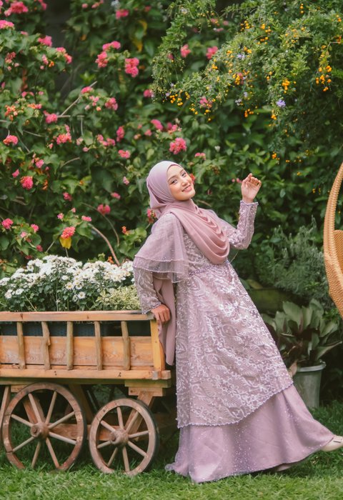 Salwah Dusty Pink Dress