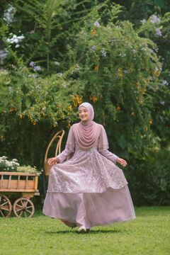 Salwah Dusty Pink Dress