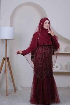 Maruni Dress