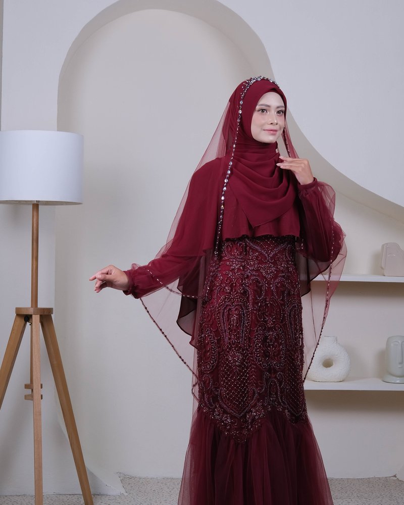 Maruni Dress
